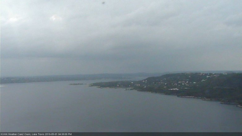 Lake Travis webcam, May 1, 2019 3:40 PM CT