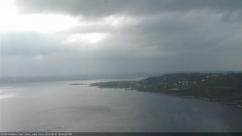 Lake Travis webcam, May 1, 2019 3:45 PM CT