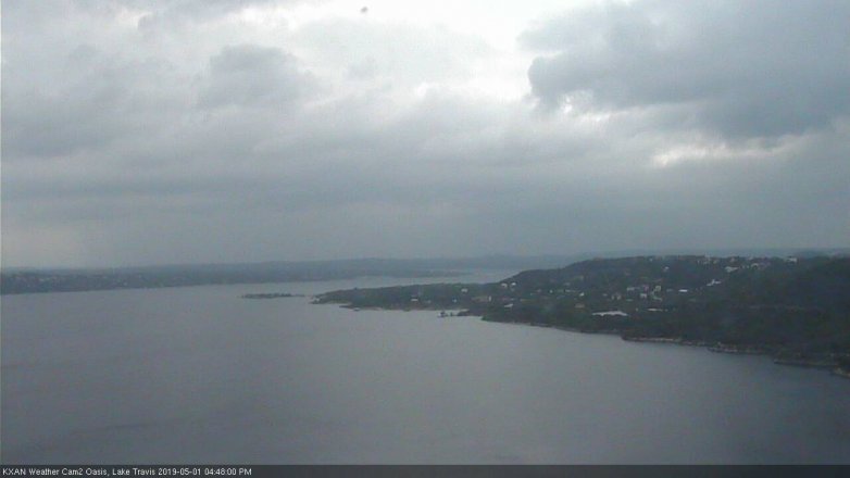 Lake Travis webcam, May 1, 2019 3:50 PM CT