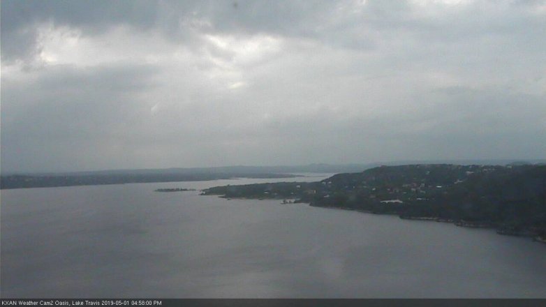 Lake Travis webcam, May 1, 2019 4:00 PM CT