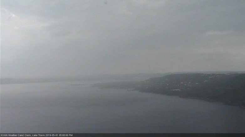 Lake Travis webcam, May 1, 2019 4:10 PM CT