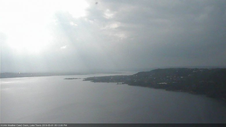 Lake Travis webcam, May 1, 2019 4:15 PM CT