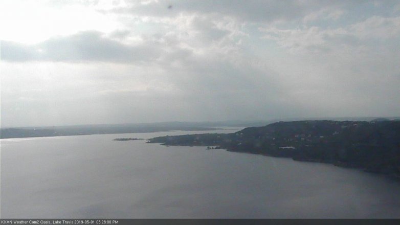Lake Travis webcam, May 1, 2019 4:30 PM CT