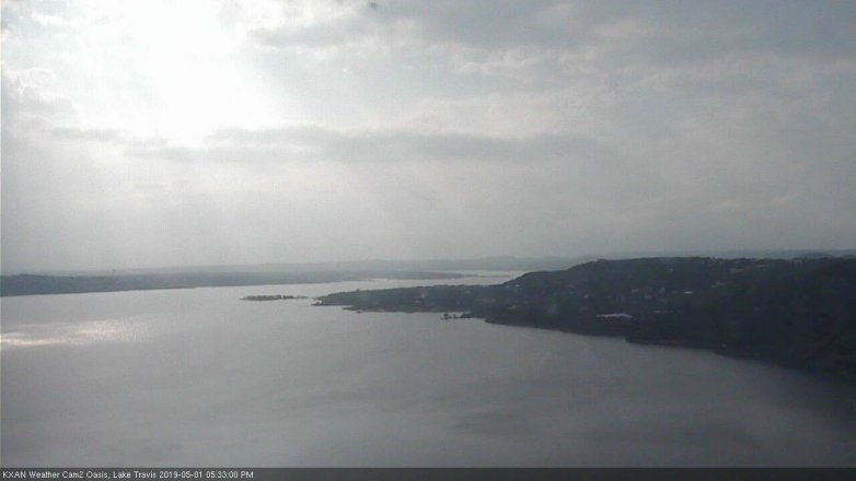 Lake Travis webcam, May 1, 2019 4:35 PM CT
