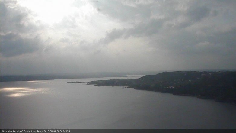 Lake Travis webcam, May 1, 2019 5:05 PM CT