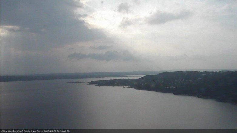 Lake Travis webcam, May 1, 2019 5:20 PM CT