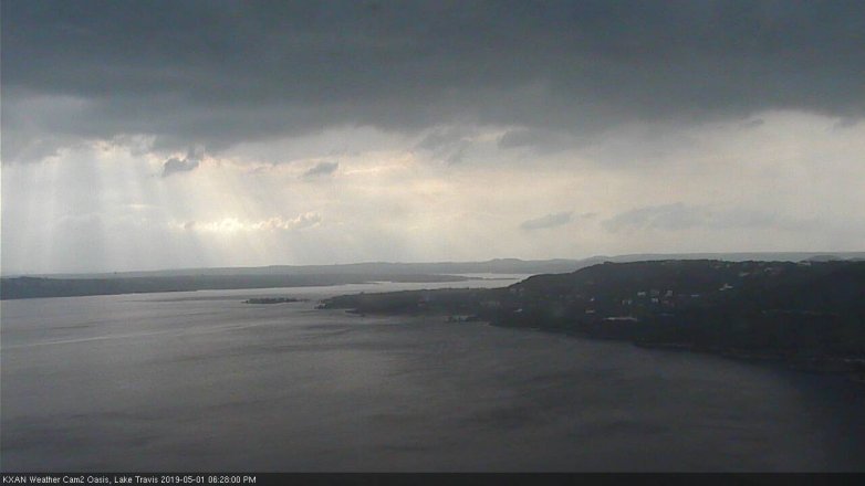 Lake Travis webcam, May 1, 2019 5:30 PM CT