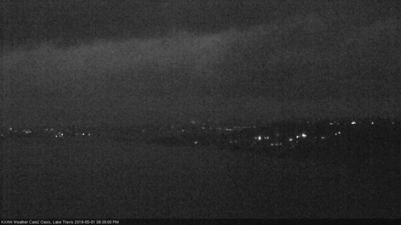 Lake Travis webcam, May 1, 2019 7:40 PM CT