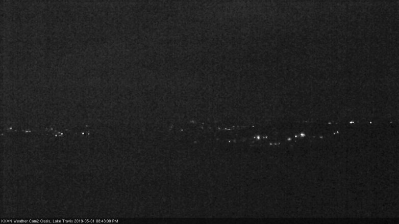 Lake Travis webcam, May 1, 2019 7:45 PM CT