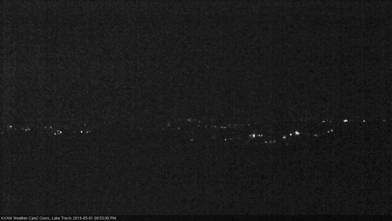Lake Travis webcam, May 1, 2019 7:55 PM CT