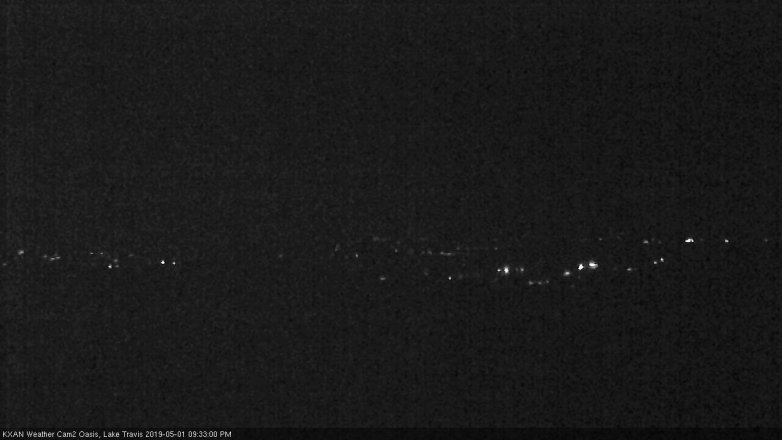 Lake Travis webcam, May 1, 2019 8:35 PM CT