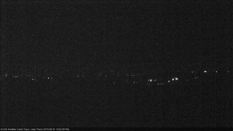 Lake Travis webcam, May 1, 2019 9:05 PM CT