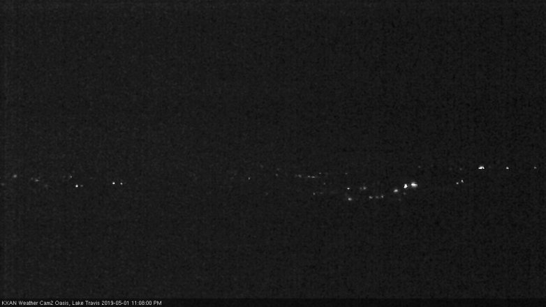 Lake Travis webcam, May 1, 2019 10:10 PM CT