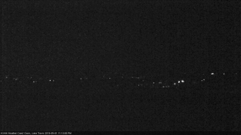 Lake Travis webcam, May 1, 2019 10:15 PM CT