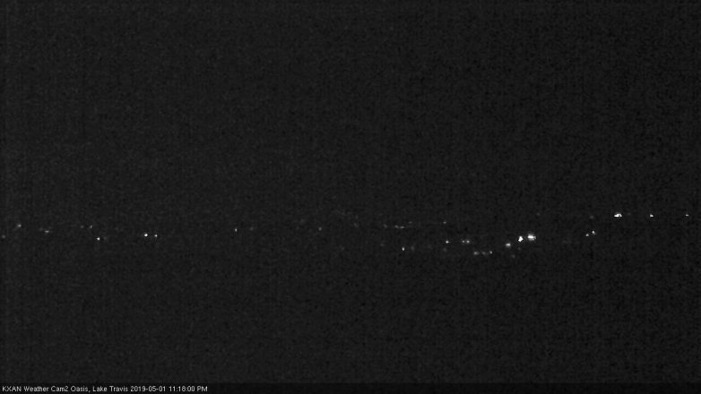 Lake Travis webcam, May 1, 2019 10:20 PM CT