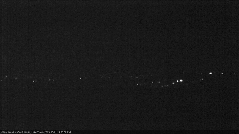 Lake Travis webcam, May 1, 2019 10:35 PM CT
