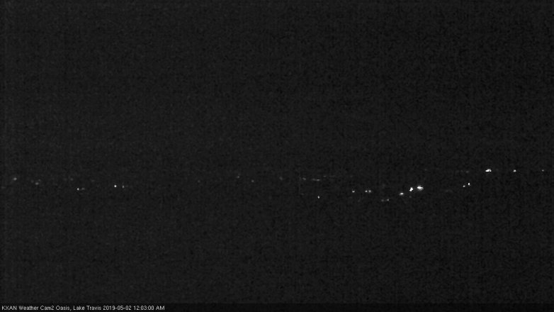 Lake Travis webcam, May 1, 2019 11:05 PM CT