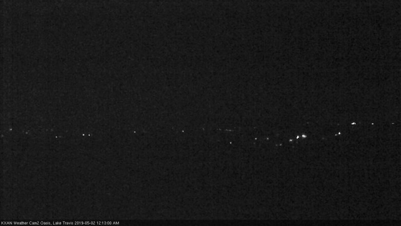 Lake Travis webcam, May 1, 2019 11:15 PM CT