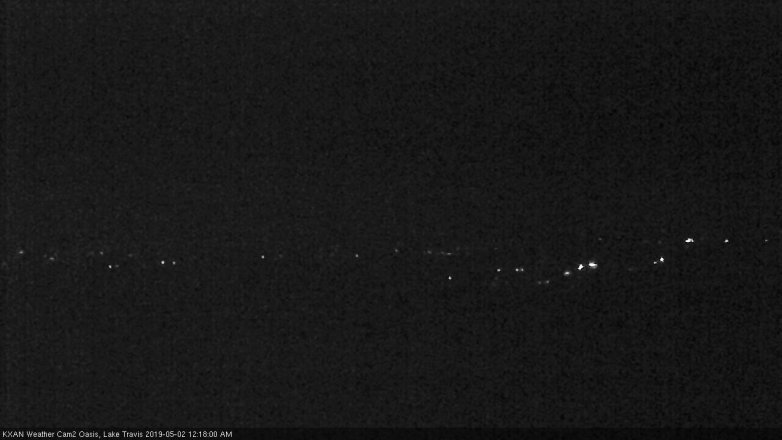 Lake Travis webcam, May 1, 2019 11:20 PM CT