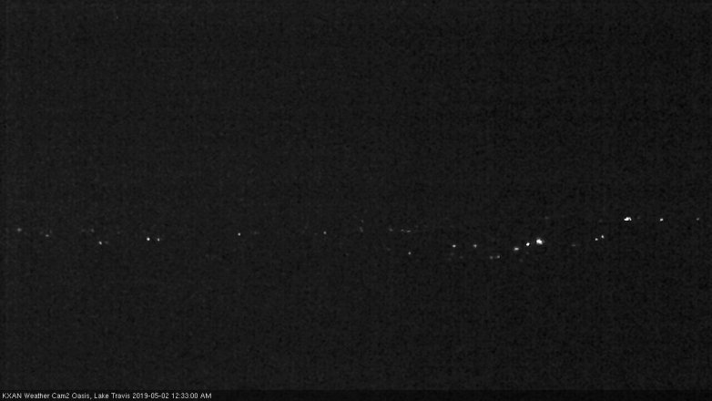Lake Travis webcam, May 1, 2019 11:35 PM CT