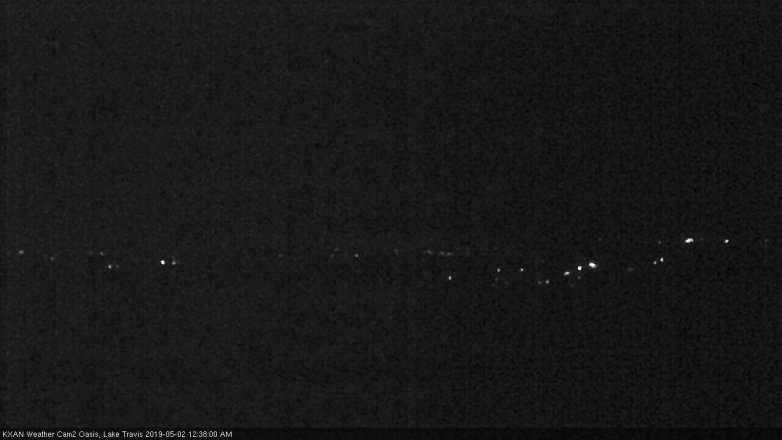 Lake Travis webcam, May 1, 2019 11:40 PM CT