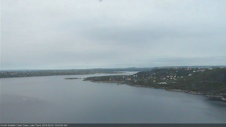 Lake Travis webcam, May 2, 2019 9:45 AM CT