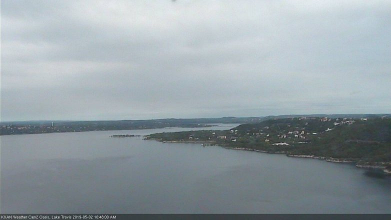 Lake Travis webcam, May 2, 2019 9:50 AM CT