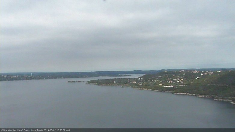 Lake Travis webcam, May 2, 2019 10:00 AM CT