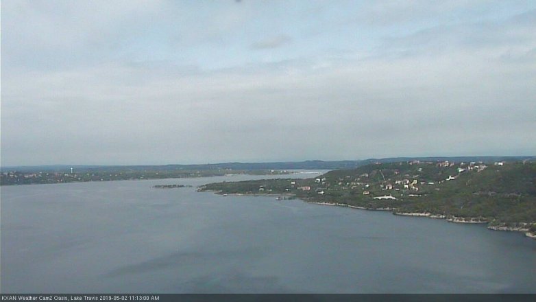 Lake Travis webcam, May 2, 2019 10:15 AM CT