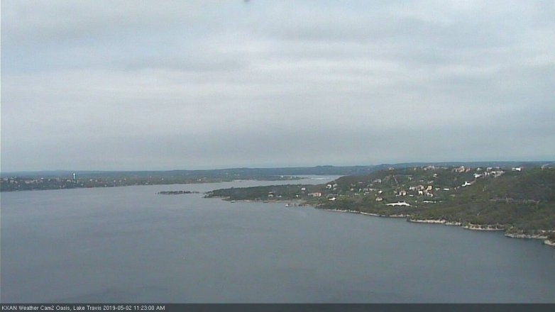 Lake Travis webcam, May 2, 2019 10:25 AM CT