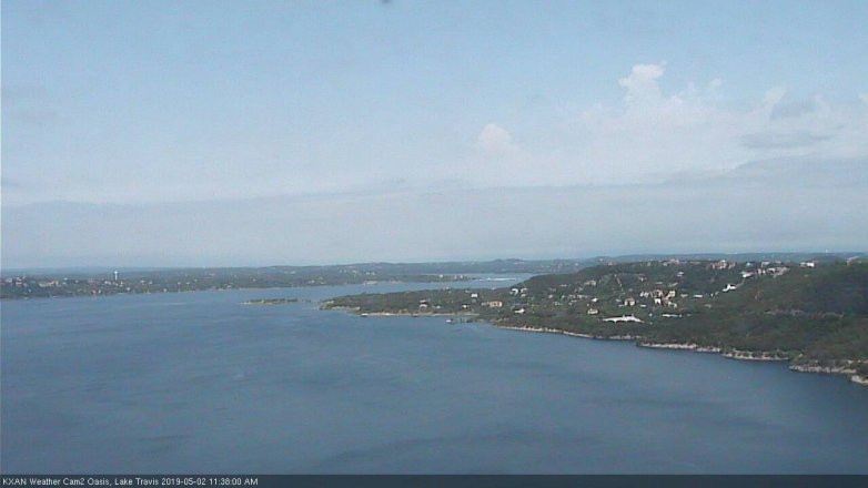 Lake Travis webcam, May 2, 2019 10:40 AM CT