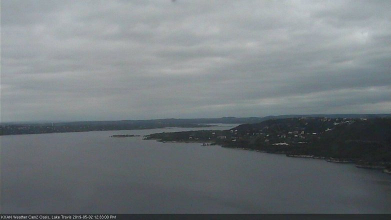 Lake Travis webcam, May 2, 2019 11:35 AM CT