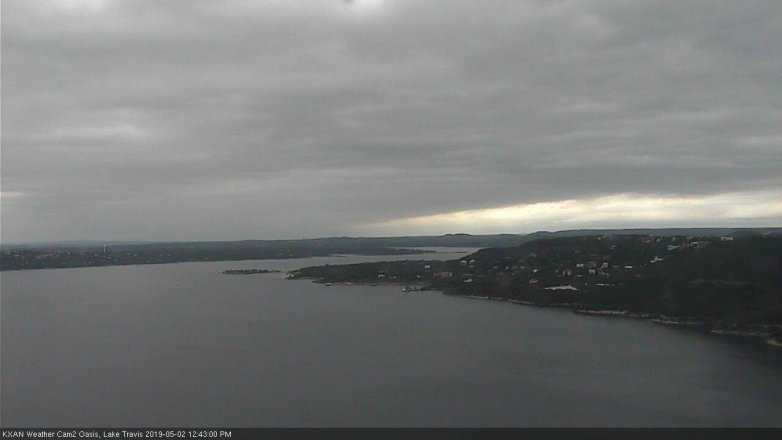 Lake Travis webcam, May 2, 2019 11:45 AM CT
