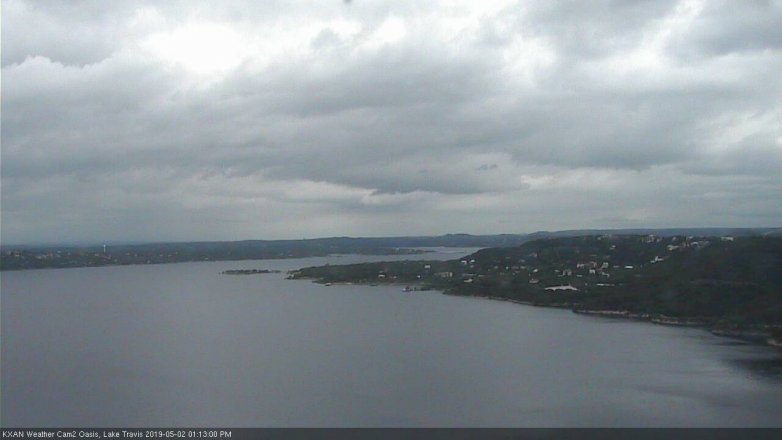 Lake Travis webcam, May 2, 2019 12:15 PM CT