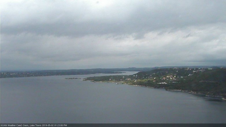 Lake Travis webcam, May 2, 2019 12:25 PM CT