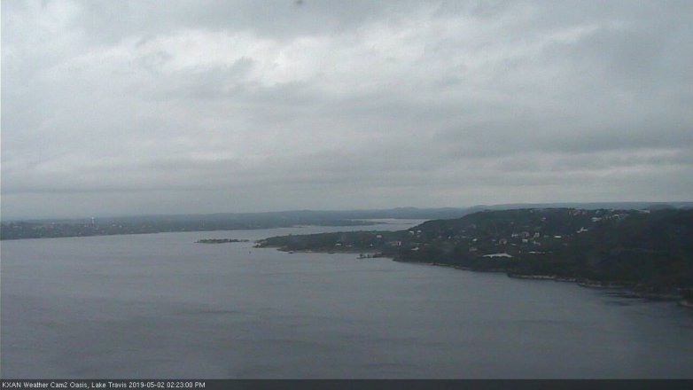 Lake Travis webcam, May 2, 2019 1:25 PM CT