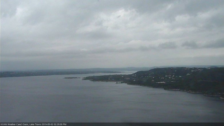 Lake Travis webcam, May 2, 2019 1:30 PM CT