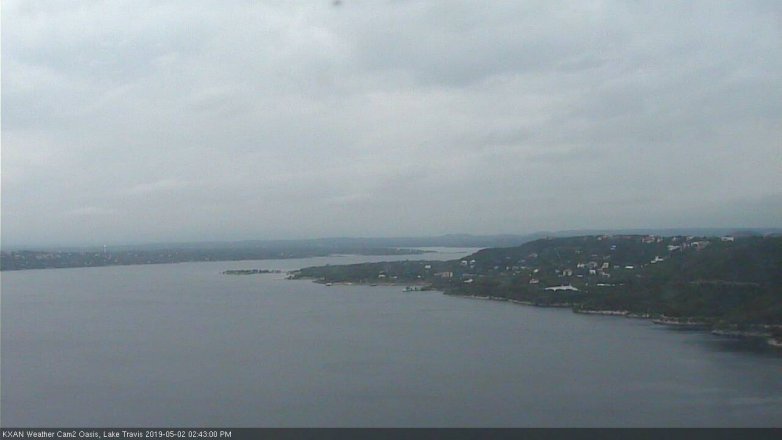 Lake Travis webcam, May 2, 2019 1:45 PM CT