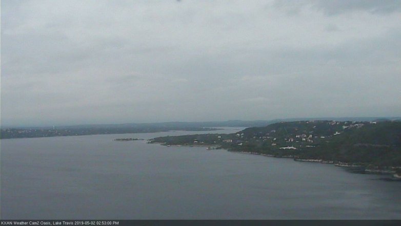 Lake Travis webcam, May 2, 2019 1:55 PM CT