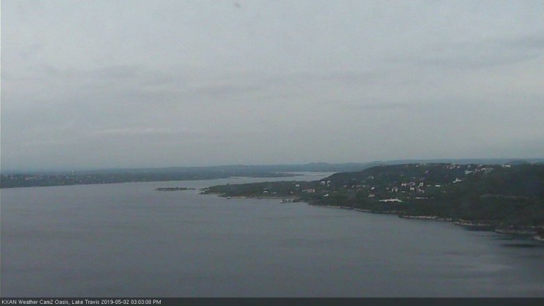 Lake Travis webcam, May 2, 2019 2:05 PM CT