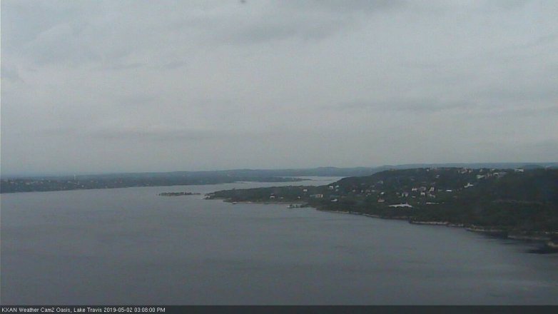 Lake Travis webcam, May 2, 2019 2:10 PM CT