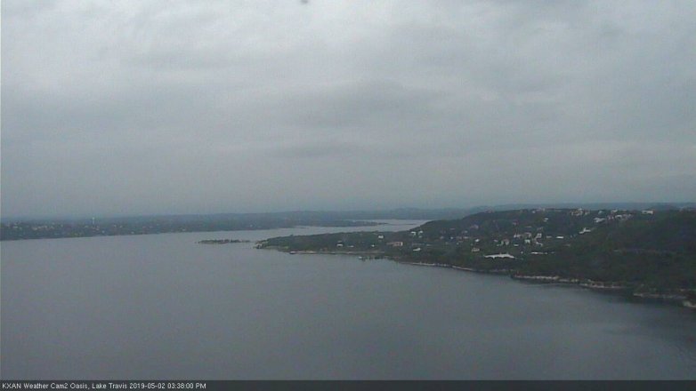 Lake Travis webcam, May 2, 2019 2:40 PM CT