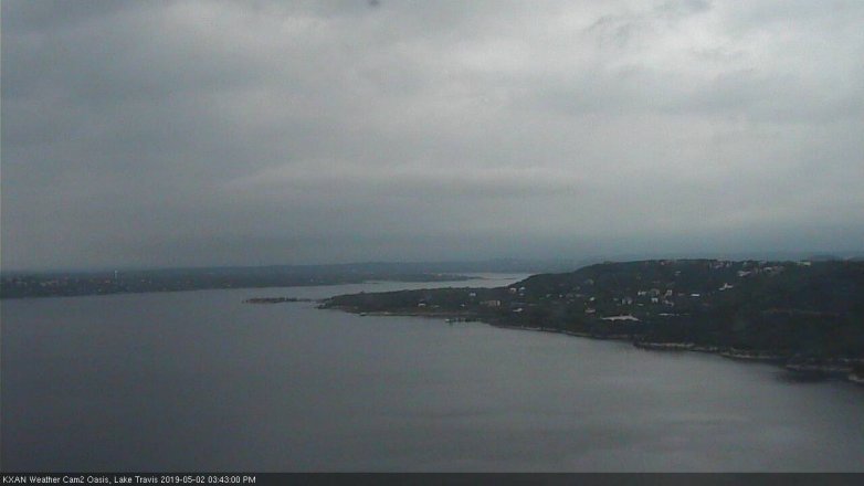 Lake Travis webcam, May 2, 2019 2:45 PM CT