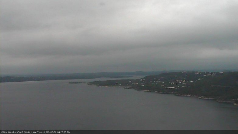 Lake Travis webcam, May 2, 2019 3:30 PM CT