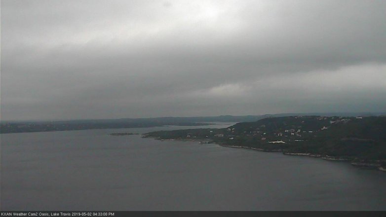 Lake Travis webcam, May 2, 2019 3:35 PM CT