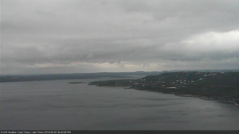Lake Travis webcam, May 2, 2019 3:45 PM CT