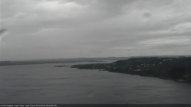 Lake Travis webcam, May 2, 2019 4:45 PM CT