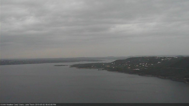 Lake Travis webcam, May 2, 2019 5:45 PM CT