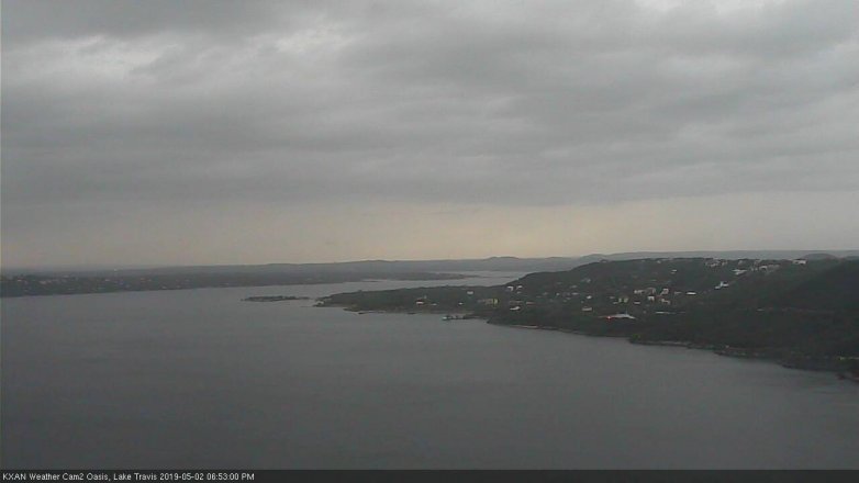 Lake Travis webcam, May 2, 2019 5:55 PM CT
