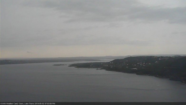 Lake Travis webcam, May 2, 2019 6:05 PM CT